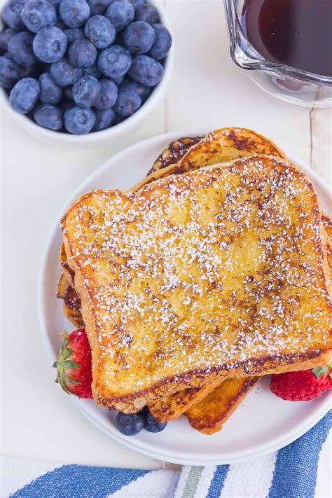 Easiest Brioche French Toast Recipe - Pumpkin 'N Spice