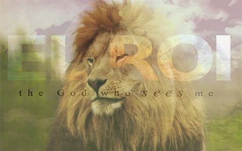 Yeshua = God: El Roi - The God Who Sees Me