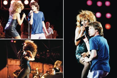 Live Aid - Concert - Tina Turner & Mick Jagger