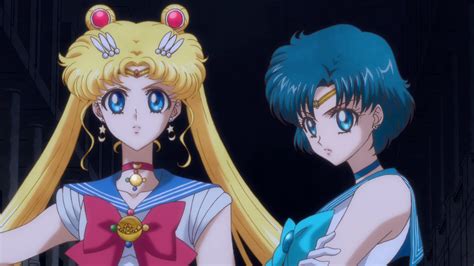 Sailor Moon Crystal Act 3, Rei – Sailor Moon and Sailor Mercury ...