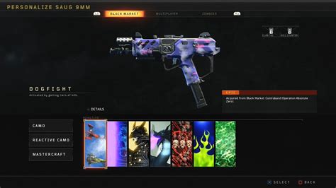 Reactive Camos are now UNIVERSAL ACROSS ALL Weapons! As long as you ...