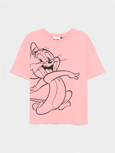 Camiseta oversize Tom & Jerry | Camisetas Mujer | INSIDE