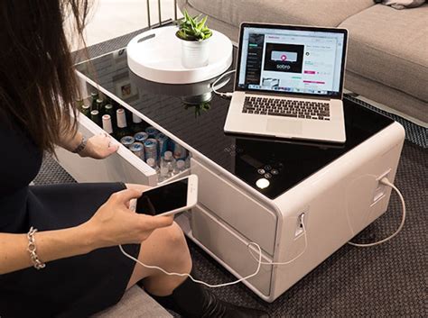 Smart Coffee Table is a Perfect Hi-Tech Companion for TV Binge Watching