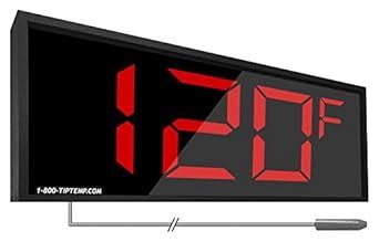 Amazon.com: Large Display Thermometer with 4" Digits for Extra Large Display, Thermometer ...