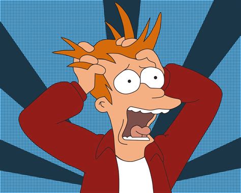 Futurama Fry screaming Blank Template - Imgflip