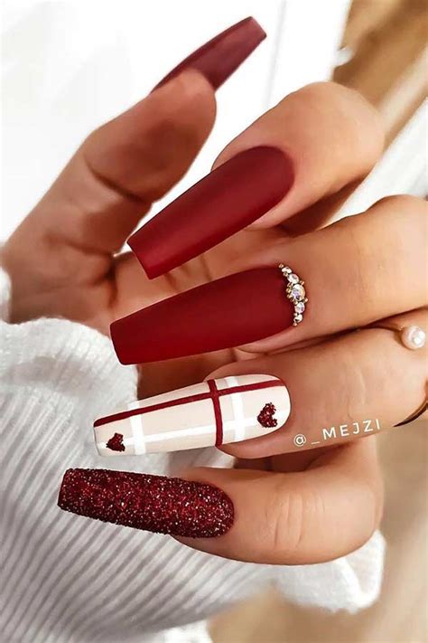 Matte Red Vs Glossy Red Nails / The spectrum of red nail polish ranges wide (think orange to ...