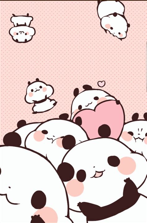 Panda Cute Panda Wallpapers Cute Wallpapers Kawaii Panda - Riset