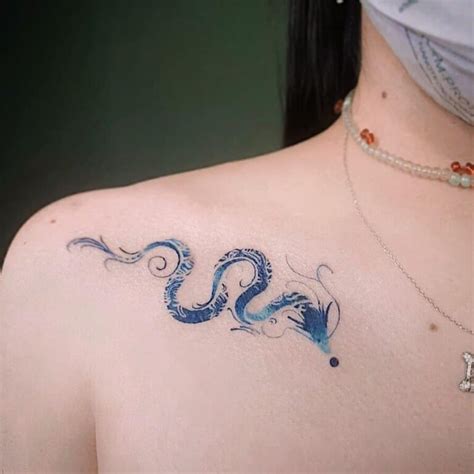 29+ Sensational Blue Dragon Tattoo Designs Sure To Mesmerize