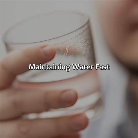 How To Start Water Fasting - Fasting Forward