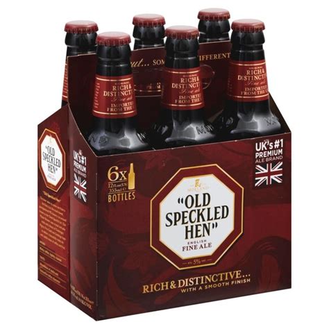 Old Speckled Hen Beer, English Fine Ale, Old Speckled Hen, Original, Morland (12 fl oz) - Instacart