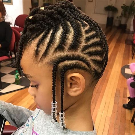 25 Simple And Beautiful Hairstyle Braids For Children | ThriveNaija ...