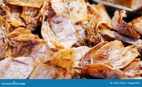 Dried squid stock photo. Image of closeup, brown, celebration - 142213132