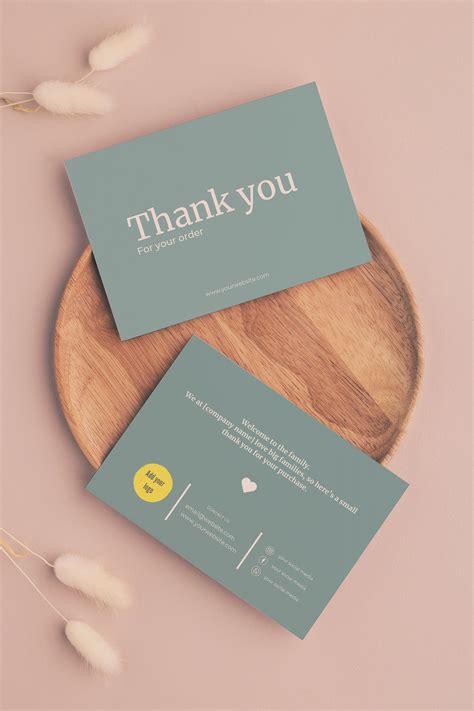 Small Business Cards, Business Diy, Business Thank You Cards, Candle Business, Etsy Business ...