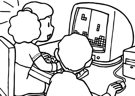 Computer Coloring Pages - Best Coloring Pages For Kids