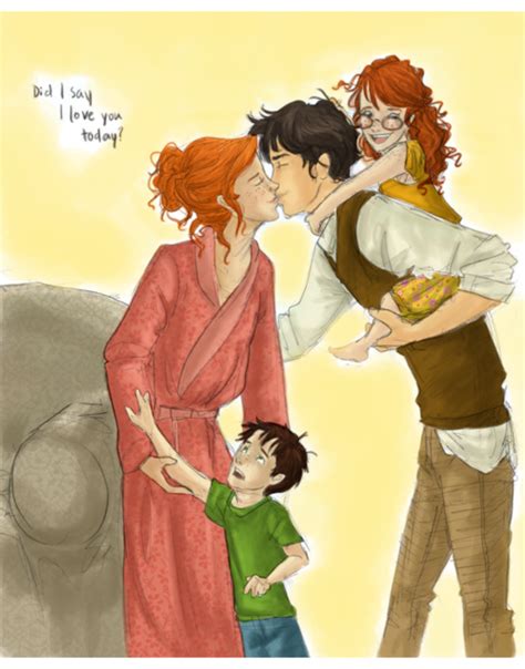 harry and ginny ~ I just LOVE these fan art drawings!!! Some of them are so dead on :o) | Harry ...