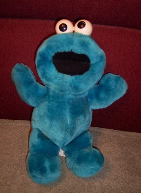 1996 VINTAGE TYCO Sesame Street Tickle Me Cookie Monster Plush Toy WORKS! $24.99 - PicClick