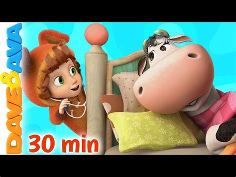 Farmer Brown`s Cow | Nursery Rhymes and Baby Songs | Dave and Ava - Videos For Kids