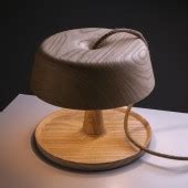 Wood Table Lamp