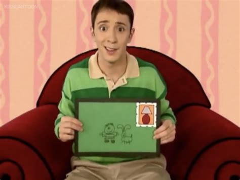 Steve is really impressive that he’s just got a letter during this episode rhyme time on blue’s ...