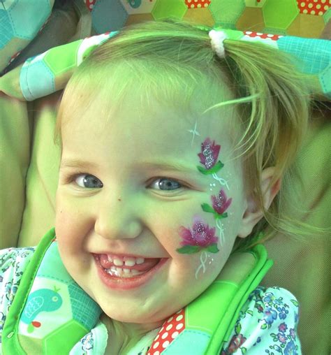 this little girls first ever face paint such a cutie | Face, Face paint, Girlie