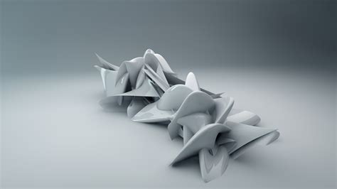 3D Abstract Shapes - High Definition Wallpapers - HD wallpapers