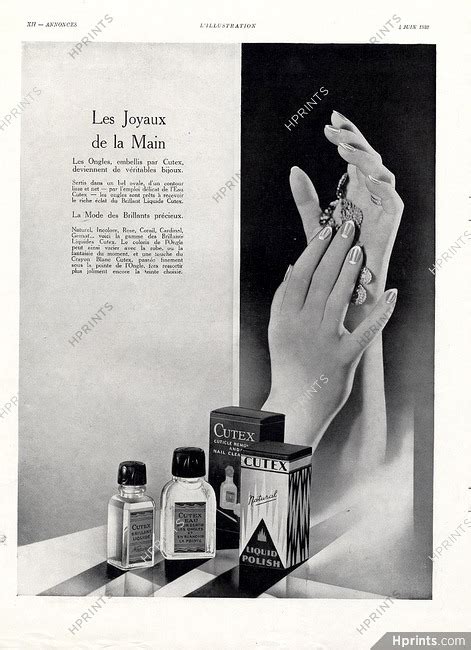 Cutex 1932 Nail Polish — Cosmetics — Advertisements