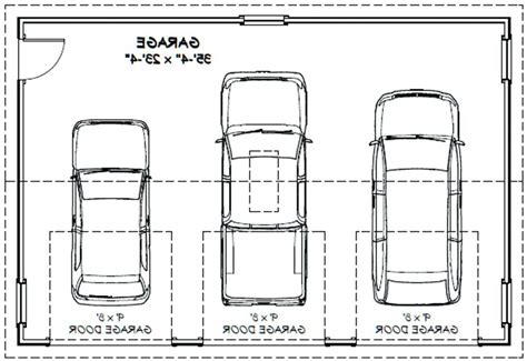 3 Car Garage Dimensions | amulette