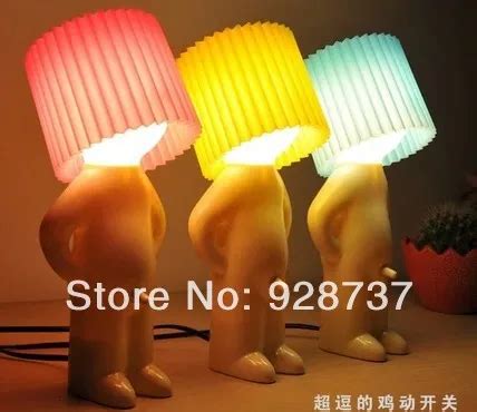 Mr.P shame boy lamp reading lamp customize design for large quantity,one man guy lamp-in Night ...