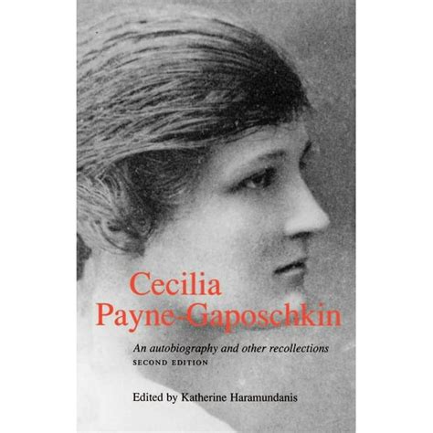 Cecilia Payne-Gaposchkin : An Autobiography and Other Recollections (Edition 2) (Paperback ...