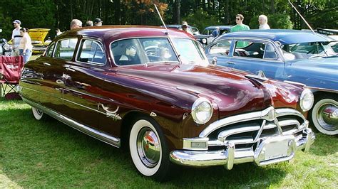 Beautiful Hudson Hornet in dark red | Hudson hornet, Hudson car, Oldsmobile