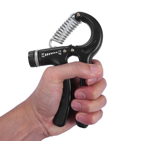 Adjustable Hand Exerciser & Grip Strengthener - Strengthen Grip, Forearm & Finger Strength ...