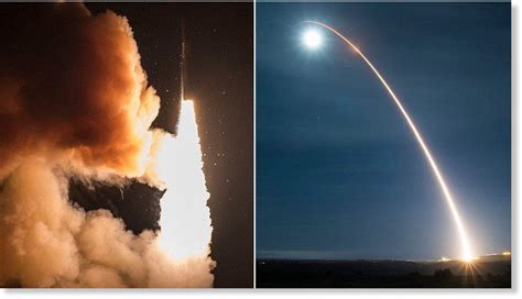 US Space Force conducts first ICBM launch after Moscow warned of threat of renewed arms race ...