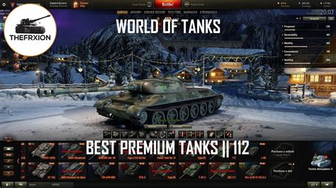 World of Tanks || Best Premium Tanks || 112 Review - YouTube