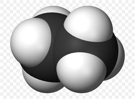 Ethane Space-filling Model Molecular Model Molecule Alkane, PNG, 766x600px, Ethane, Alkane ...