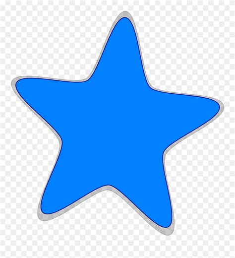 Download Light Blue Star Clip Art - Png Download (#5508732) - PinClipart