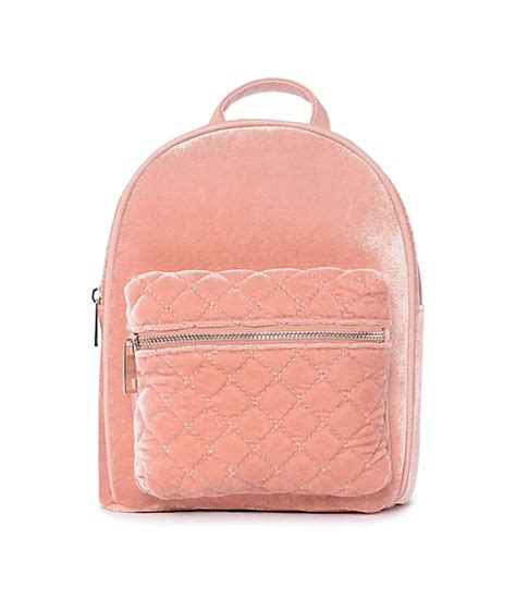 Blush Leather Mini Backpack | IUCN Water
