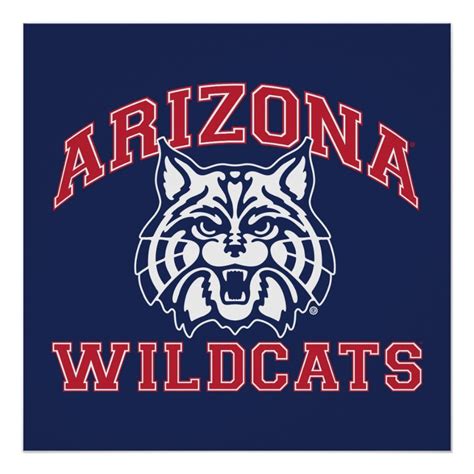 The University of Arizona | Wildcats Poster | Zazzle.com in 2022 | University of arizona ...