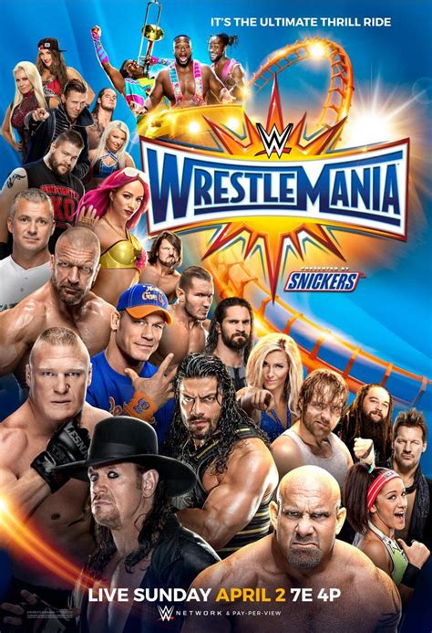 Photos: Every WrestleMania poster ever | Wrestlemania 33, Wrestlemania, Wwe legends