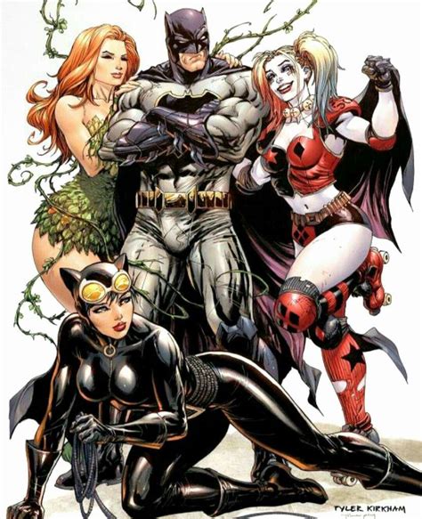 Neat Gotham City Sirens Art | Comics Amino