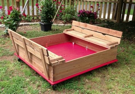 Recycled Pallet Sandbox for Kids – Pallet Wood Projects