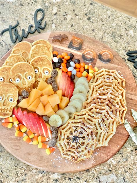 Halloween Waffle Board - Pop of Gold