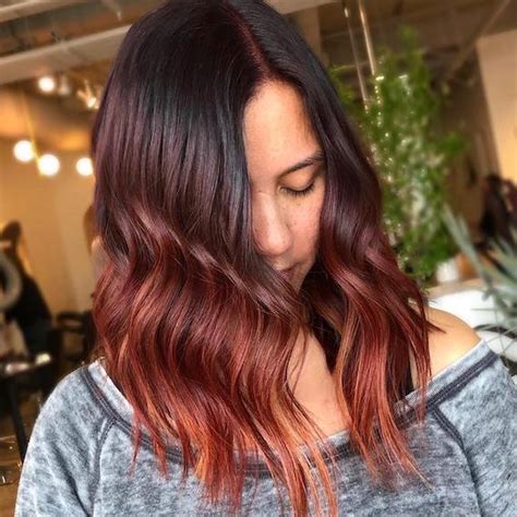 Top 48 image black and red ombre hair - Thptnganamst.edu.vn