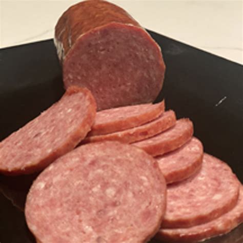 German Style Bologna, 8 oz. Beef Summer Sausage - White Angus Ranch