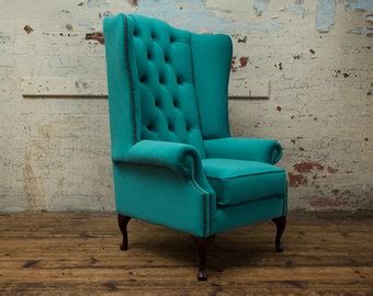Teal Reading Chair | Etsy UK