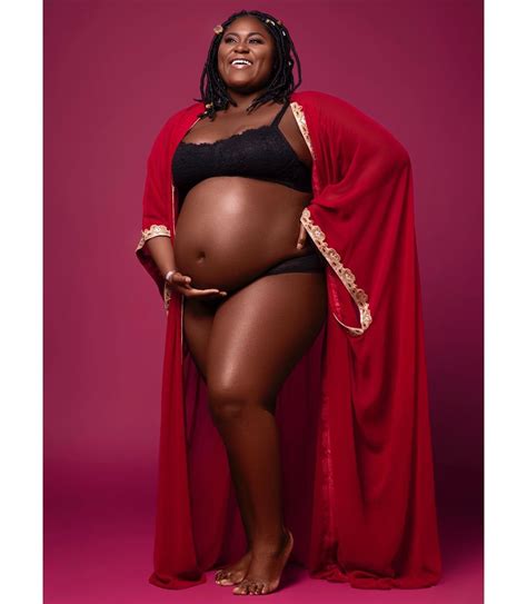 We Love Danielle Brooks' Glowing Look in This Maternity Shoot | BellaNaija