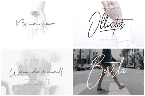 31 Signature Fonts To Add Style To Any Project - HipFonts