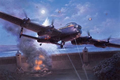 Avro Lancaster, Dambusters raid 1943 by Bloodrave1984 on DeviantArt