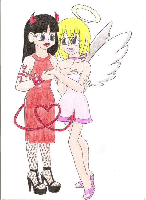 Contest: Angel + Demon Love by animequeen20012003 on DeviantArt