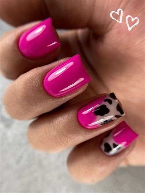 40+ Udderly Adorable Cow Print Nails – May the Ray in 2023 | Wow nails ...