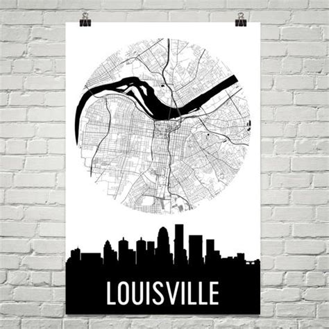 Louisville Skyline Louisville Map Louisville Skyline Art | Etsy | Louisville skyline, Silhouette ...